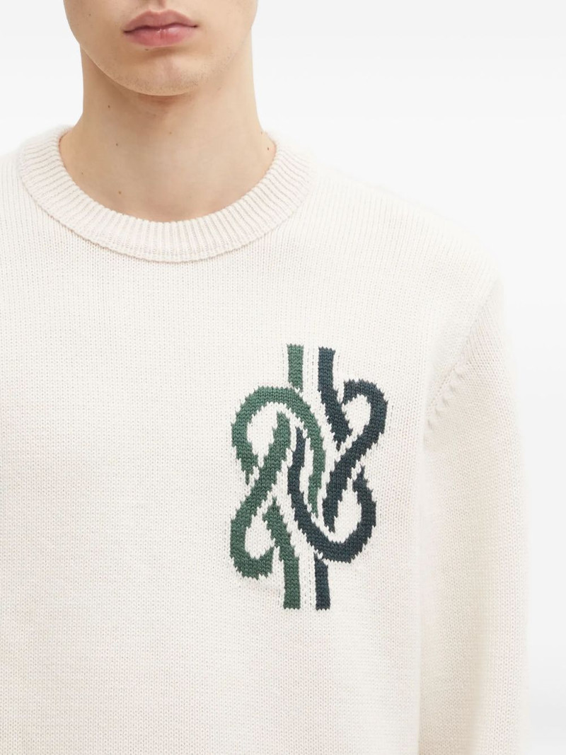 ribbed graphic sweater 4