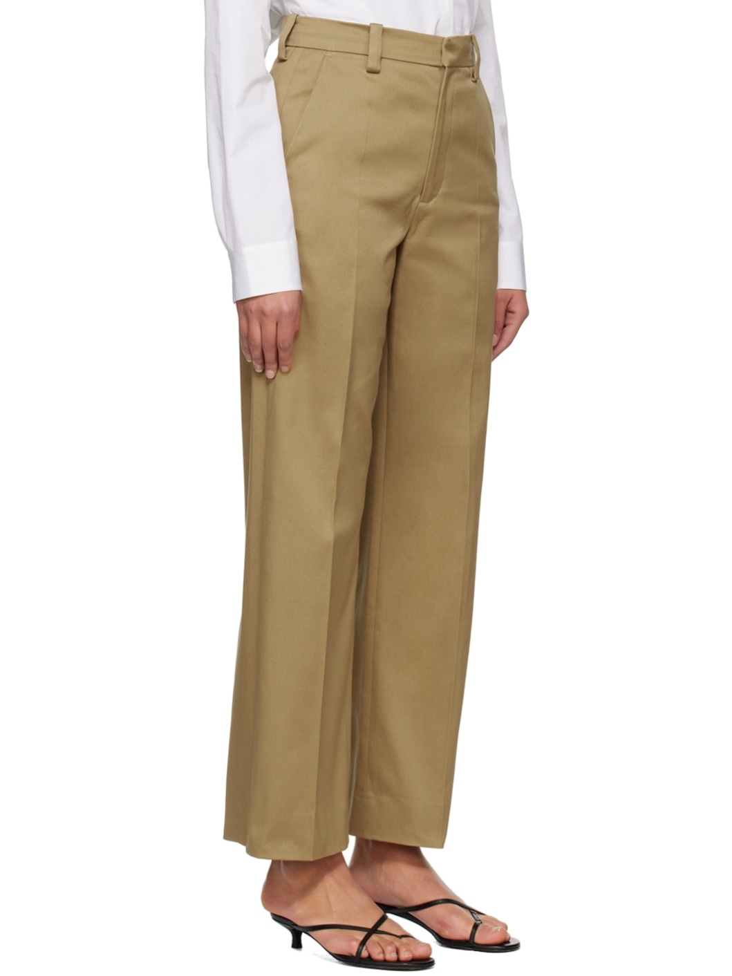 SSENSE Exclusive Beige Trousers - 2