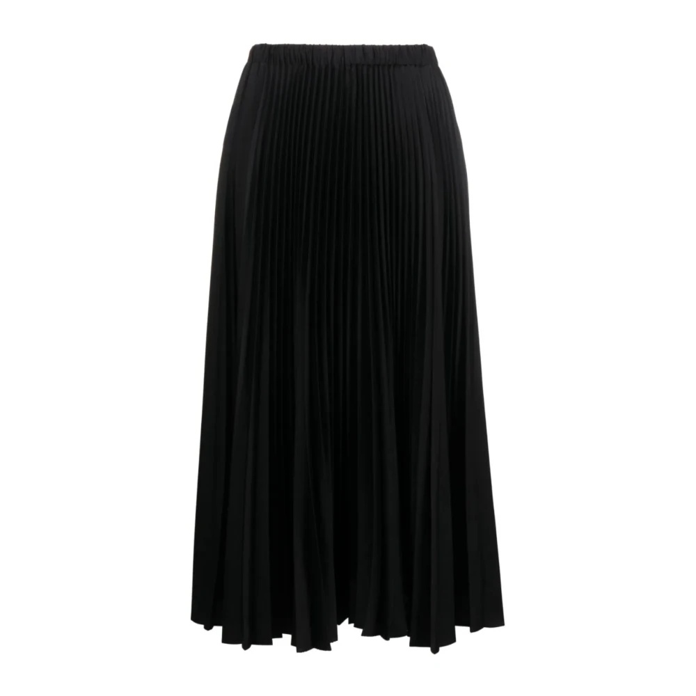 Jil Sander BLACK PLEATED SKIRT | miinto | REVERSIBLE