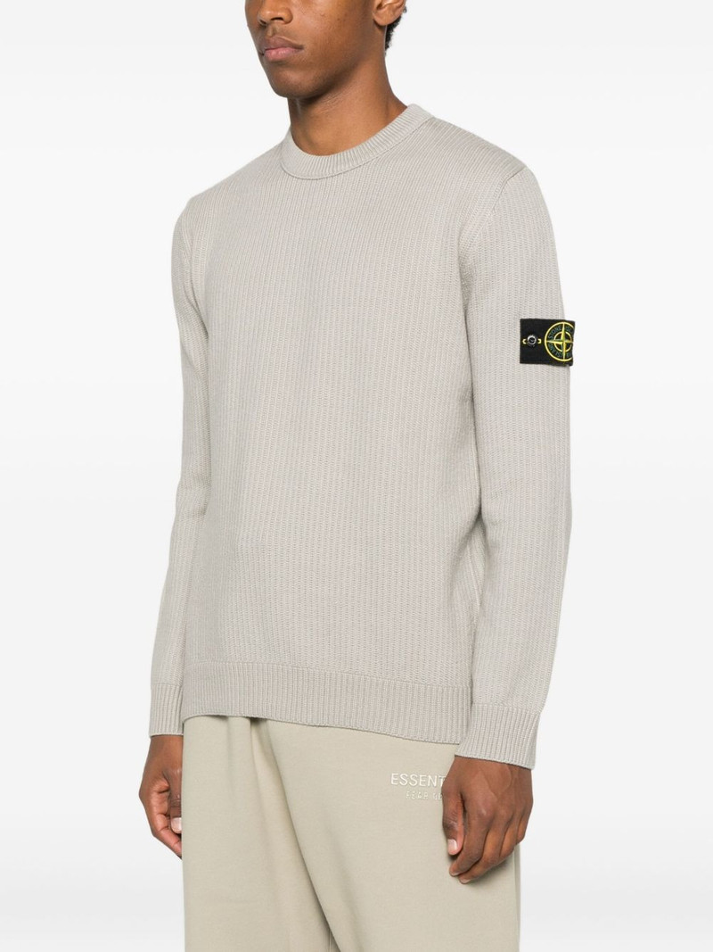ribbed crew-neck sweater 3