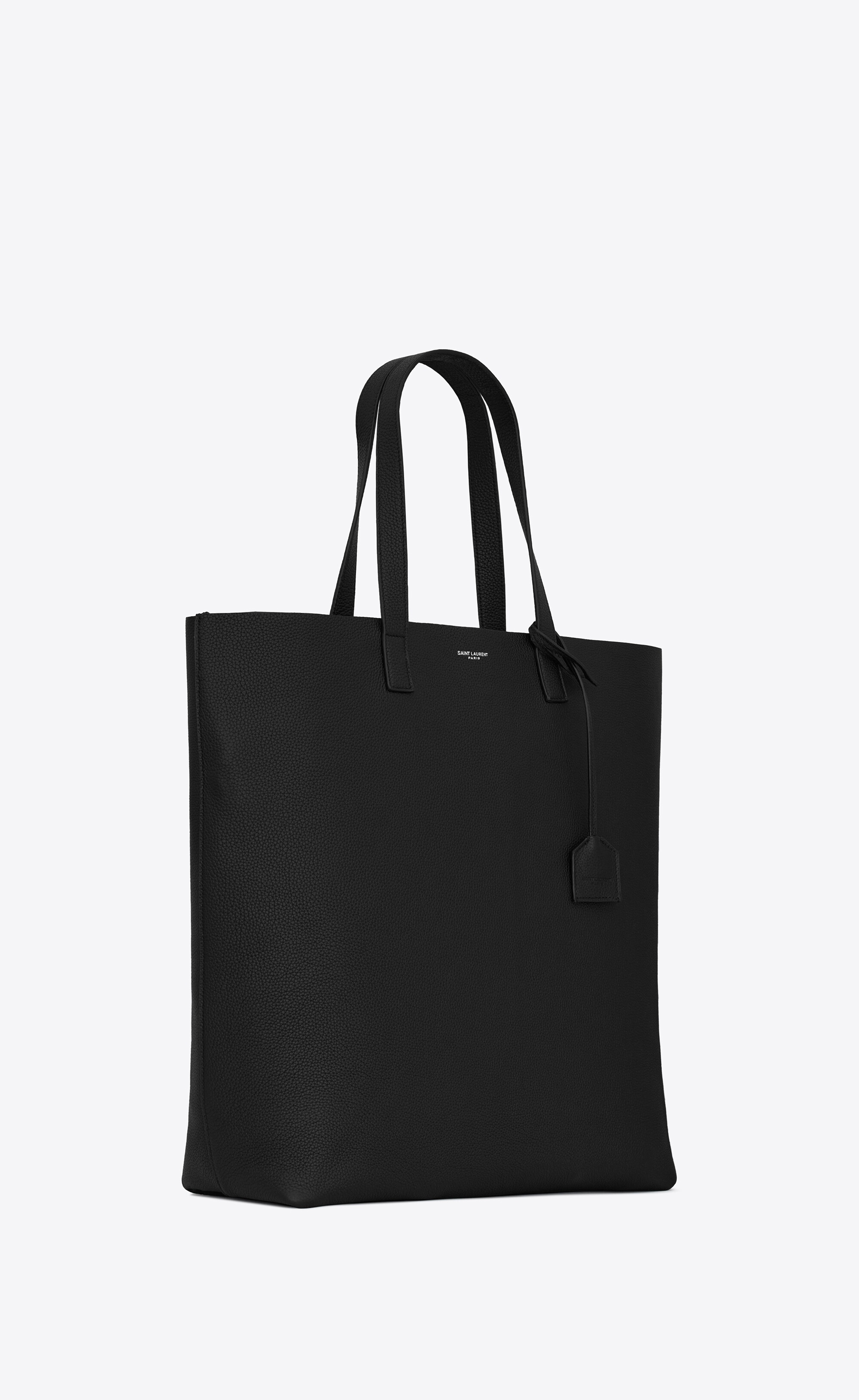 bold shopping bag in grained leather - 5
