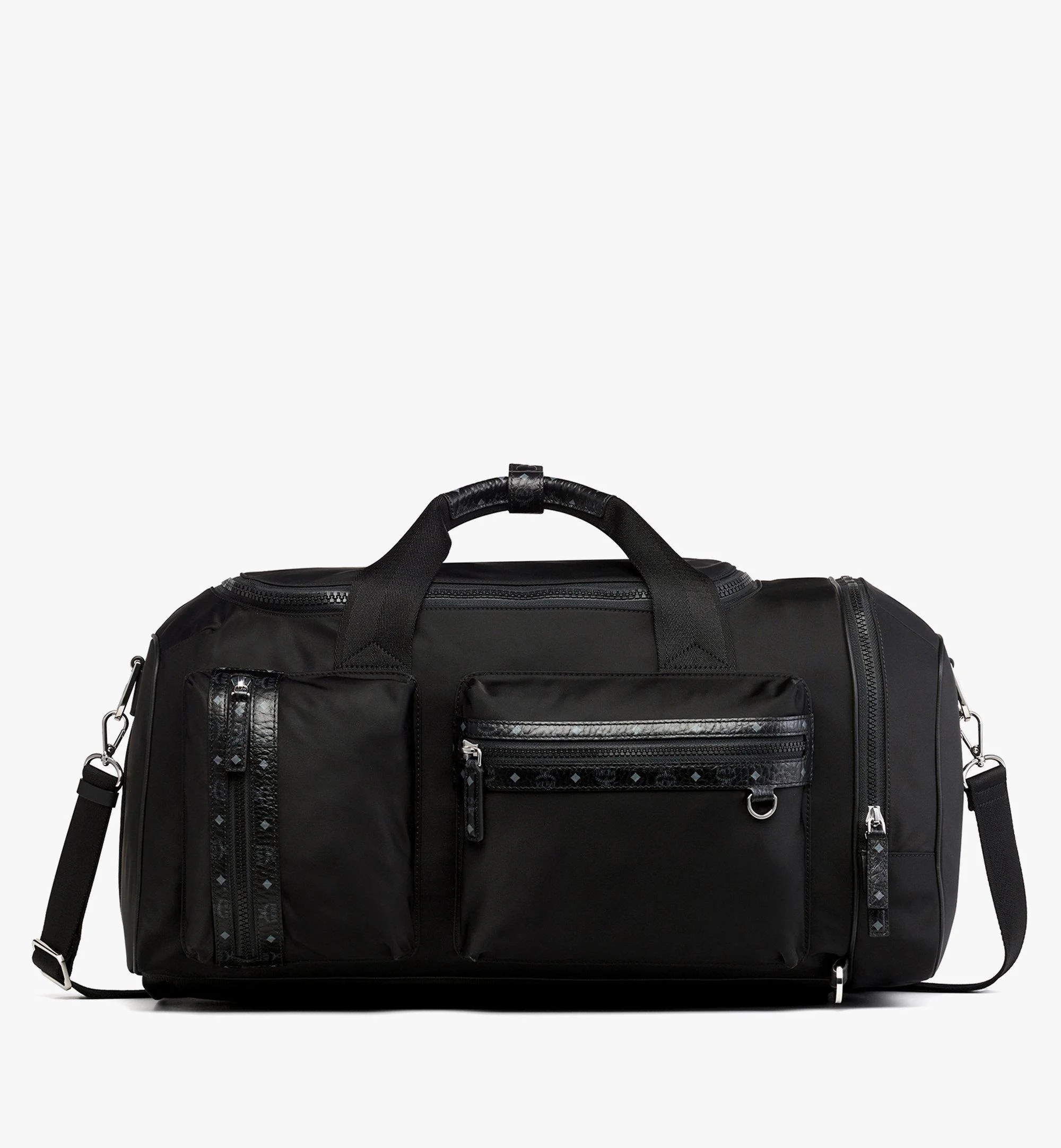 Ottomar Weekender Backpack in ECONYL® and Leather - 1