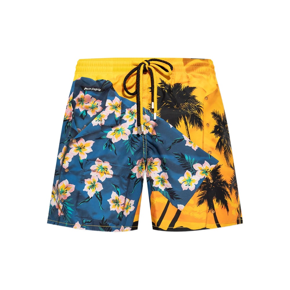 Blue  Yellow Beachwear - 1