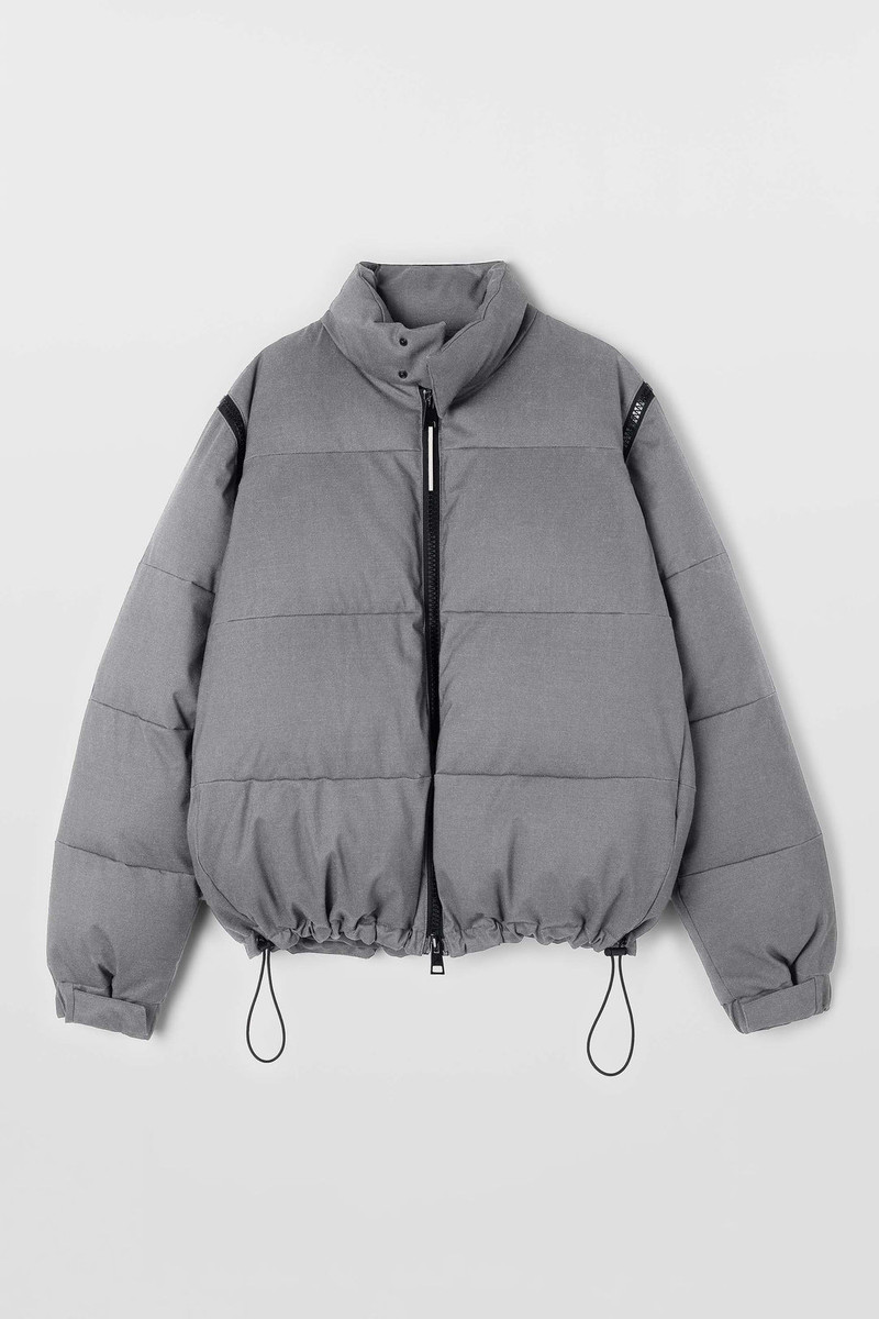 PUFFY BOMBER / dark grey 1