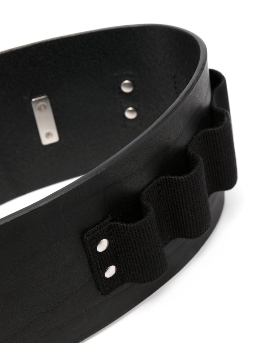 cargo leather belt - 2