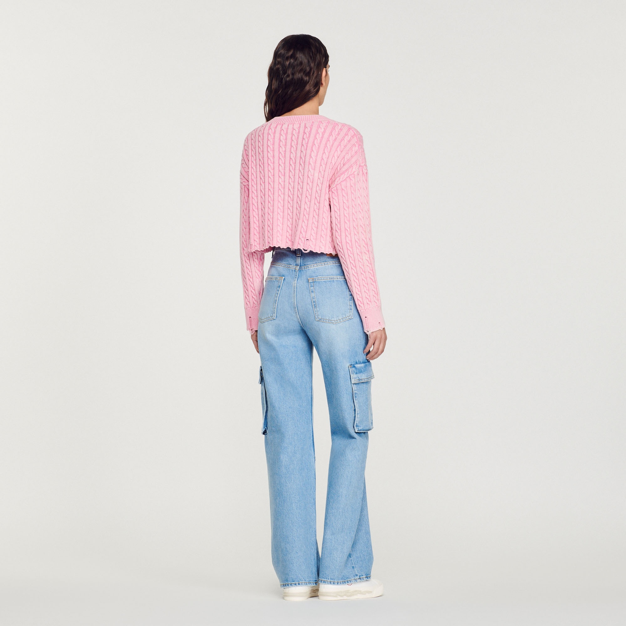 Cropped Smiley© sweater - 6