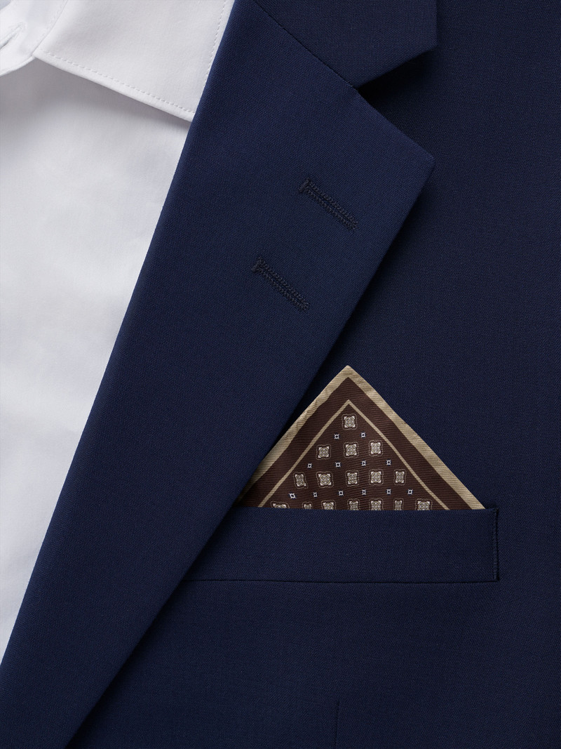 TIGER OF SWEDEN Quadra Silk Handkerchief outlook