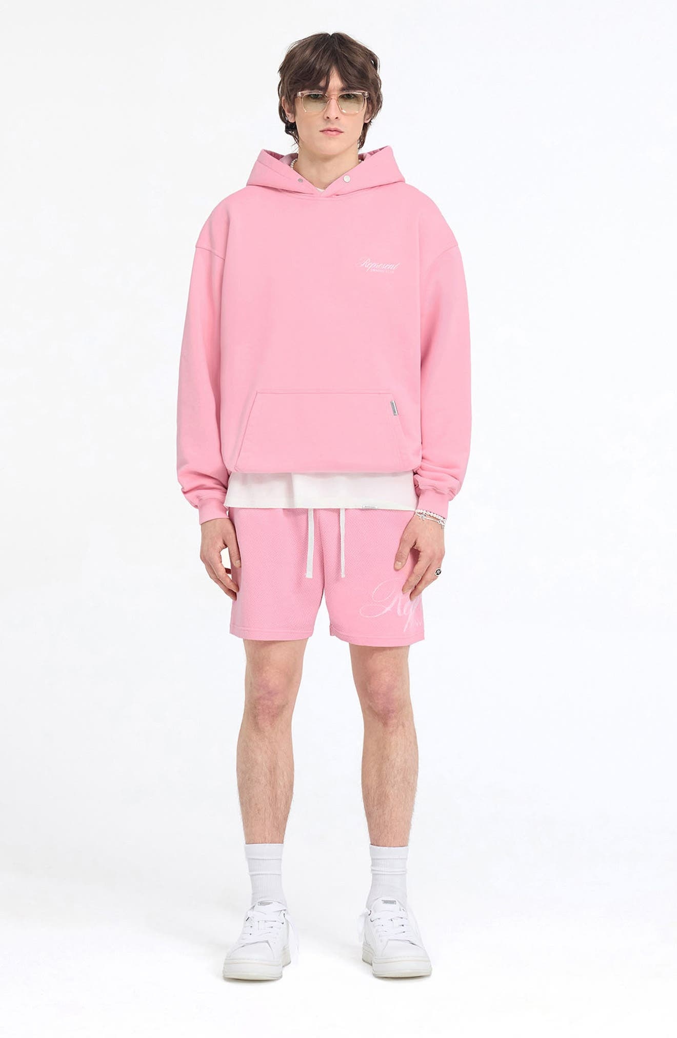 Represent Owners Club Graphic Hoodie in Pink at Nordstrom - 8