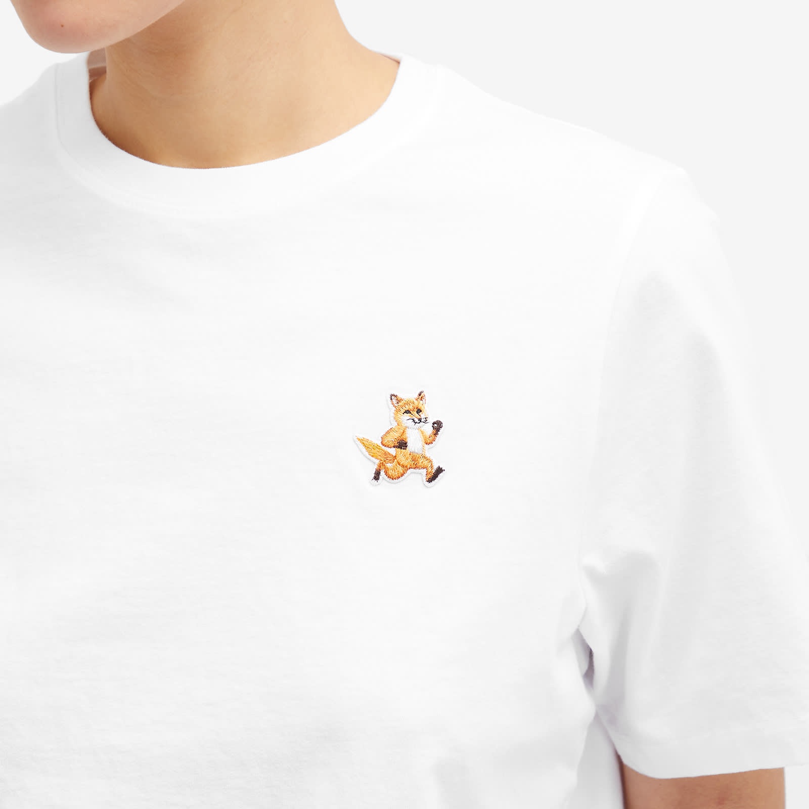 Maison Kitsune Speedy Fox Patch Comfort T-Shirt - 5