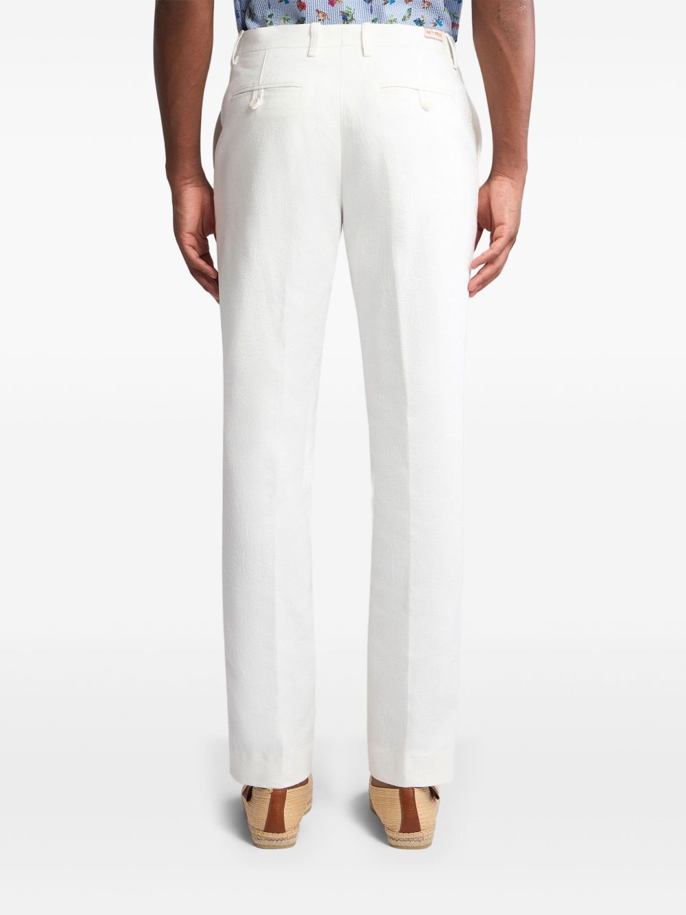 straight-leg chinos - 4