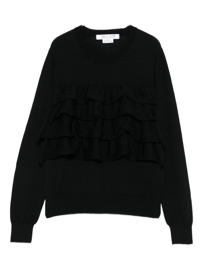 ruffled sweater 1