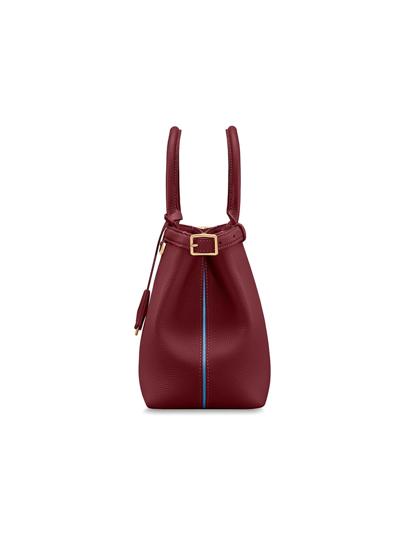 Women's The Medium Palais Top Handle Bag - Plum Red 5