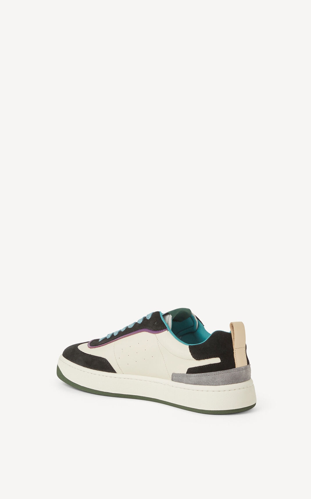 KENZO Kourt 80 leather trainers - 3