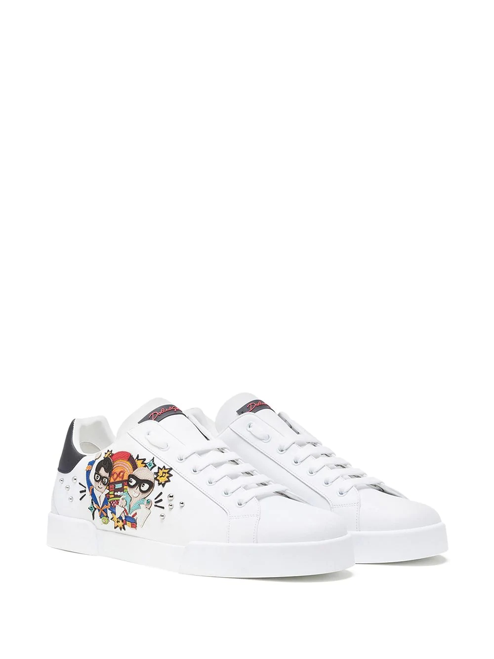 Portofino stylist patch sneakers - 2