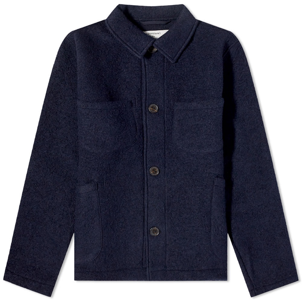 Universal Works Wool Fleece Lumber Jacket - 1