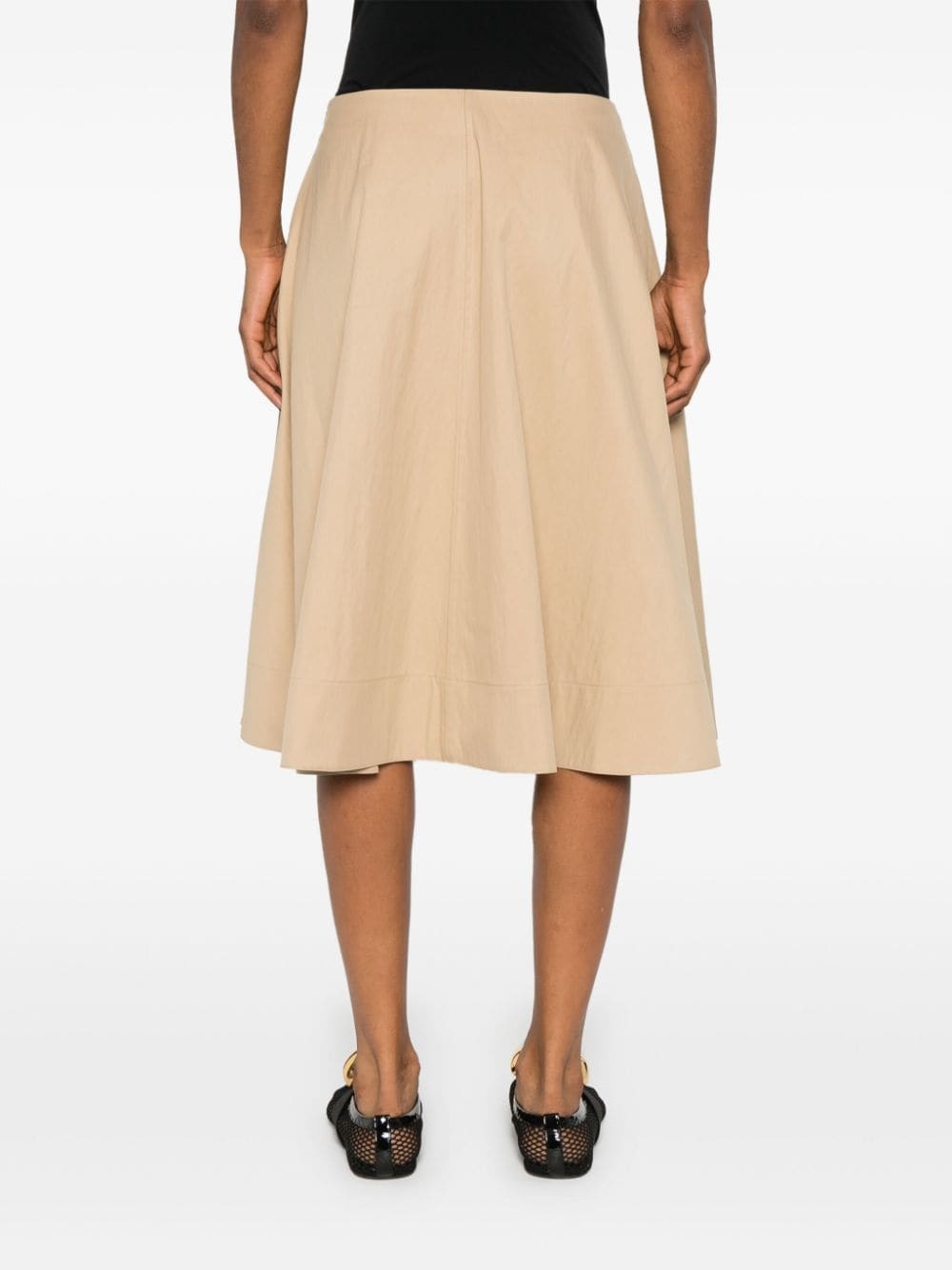 Renta twill midi skirt - 4