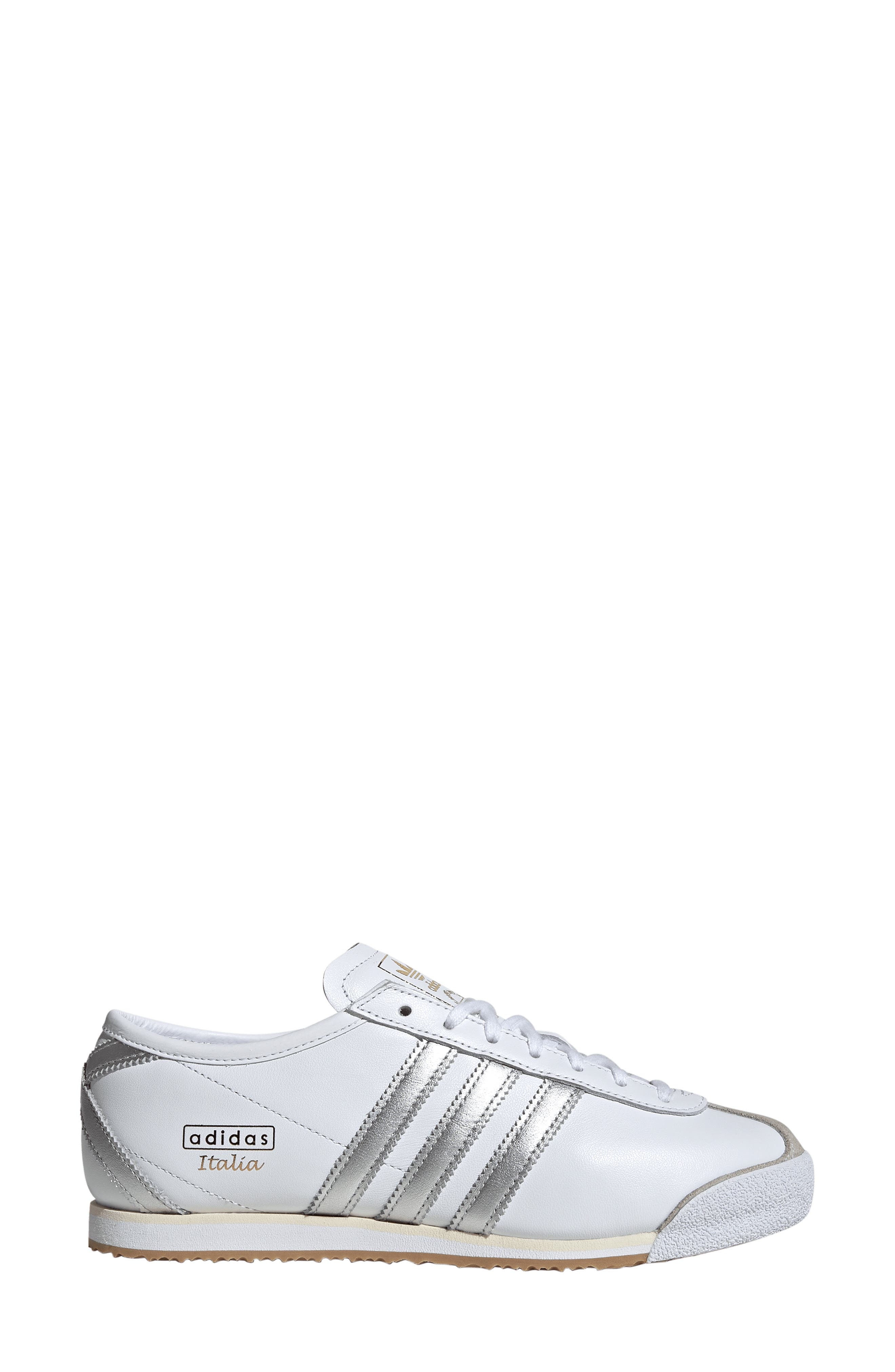 adidas Italia 70s Shoe in White/Silver Met/Cream White at Nordstrom - 3