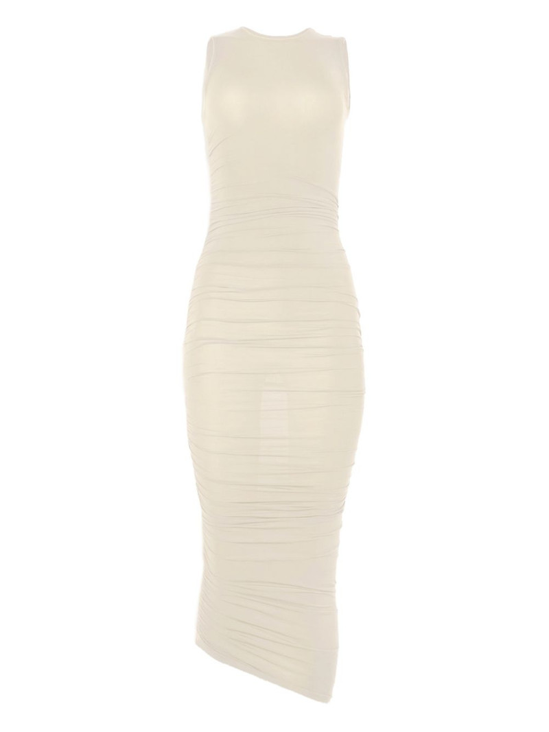 drape midi dress 1