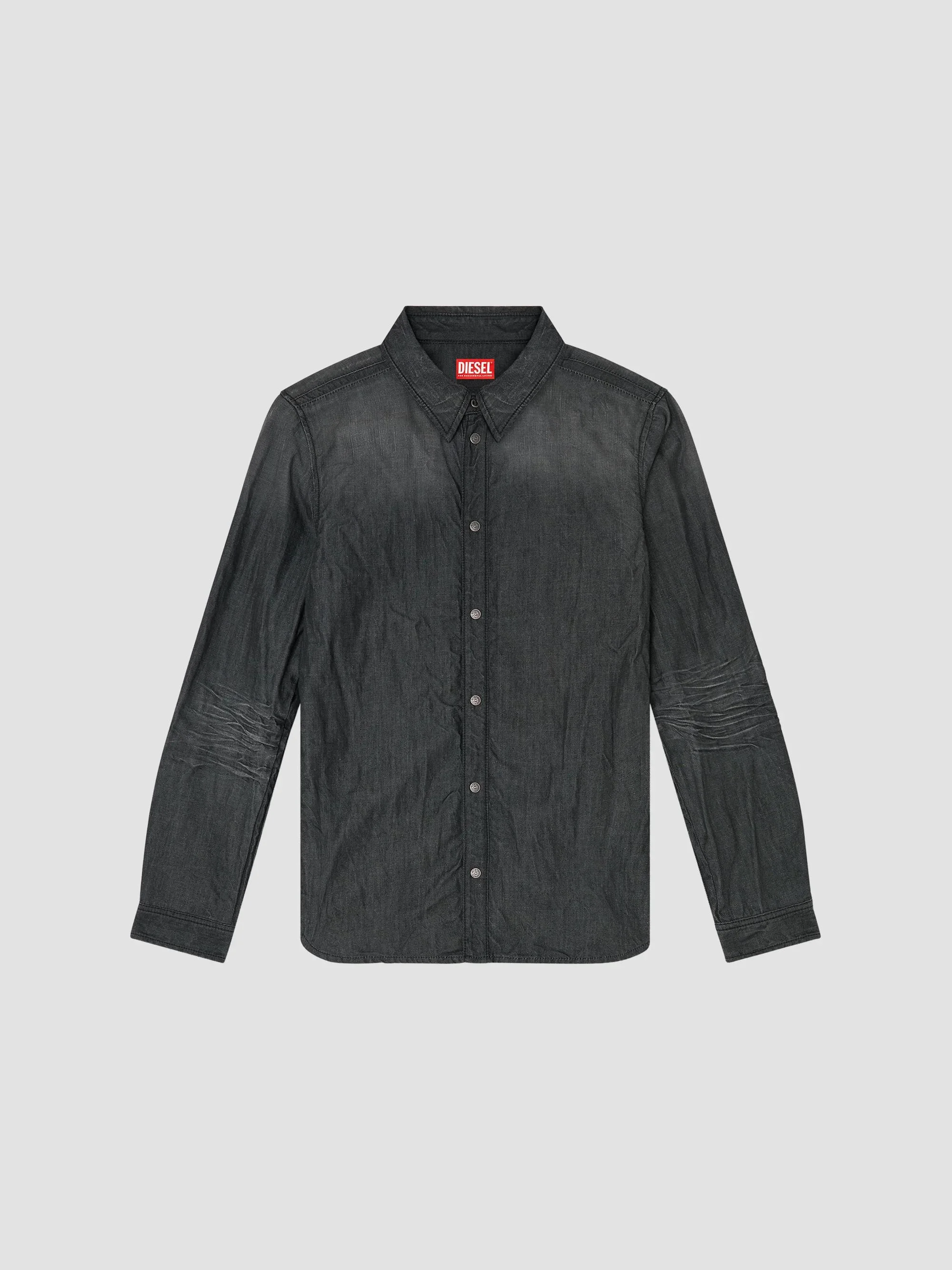 Men's Synar Denim Shirt - Black Denim - 1