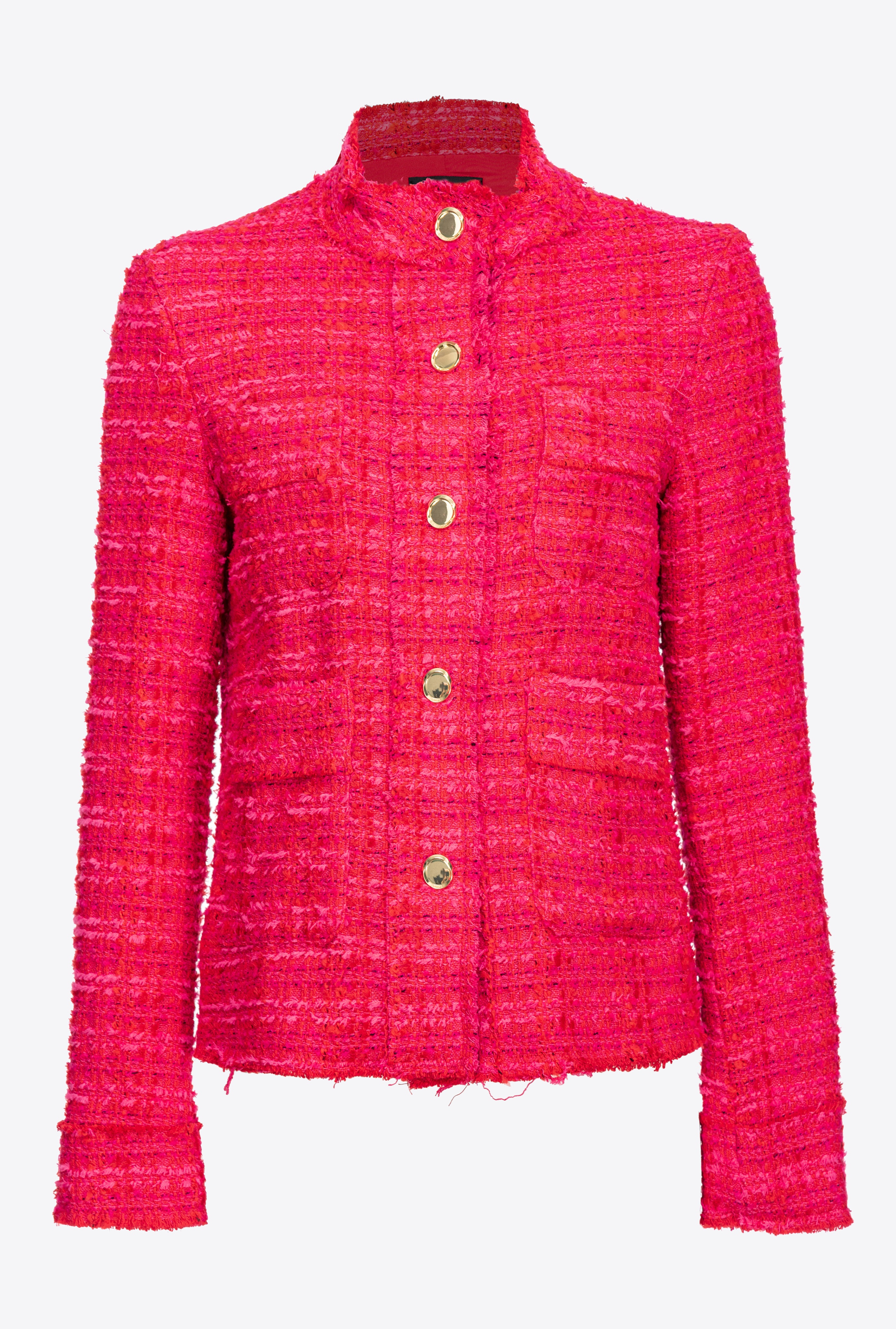 PATTERNED TWEED JACKET - 1