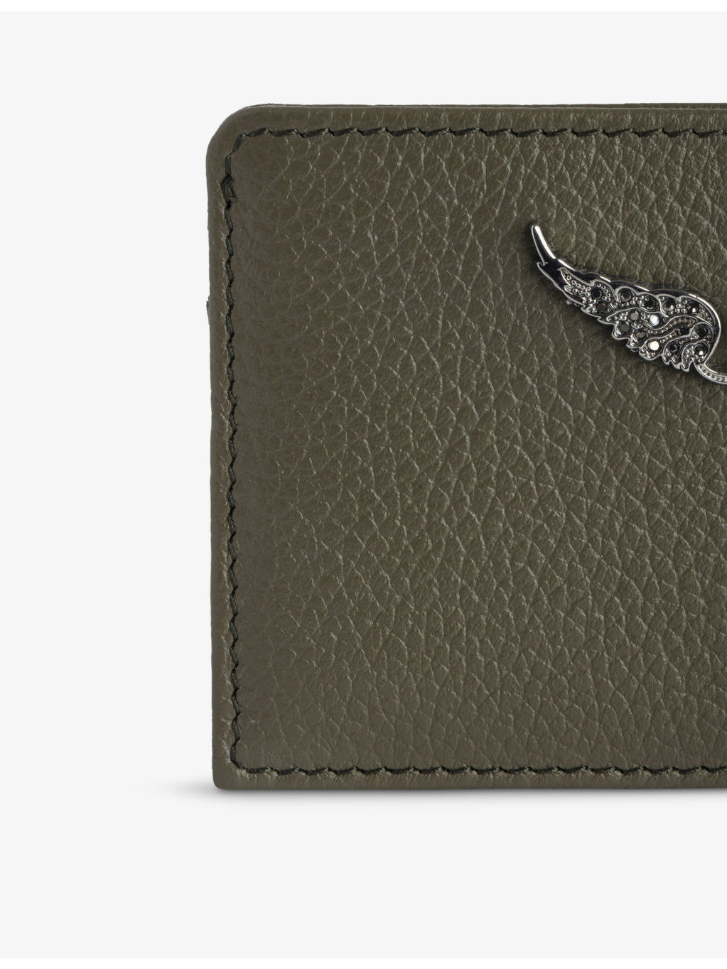 ZV Pass logo-plaque leather cardholder - 2
