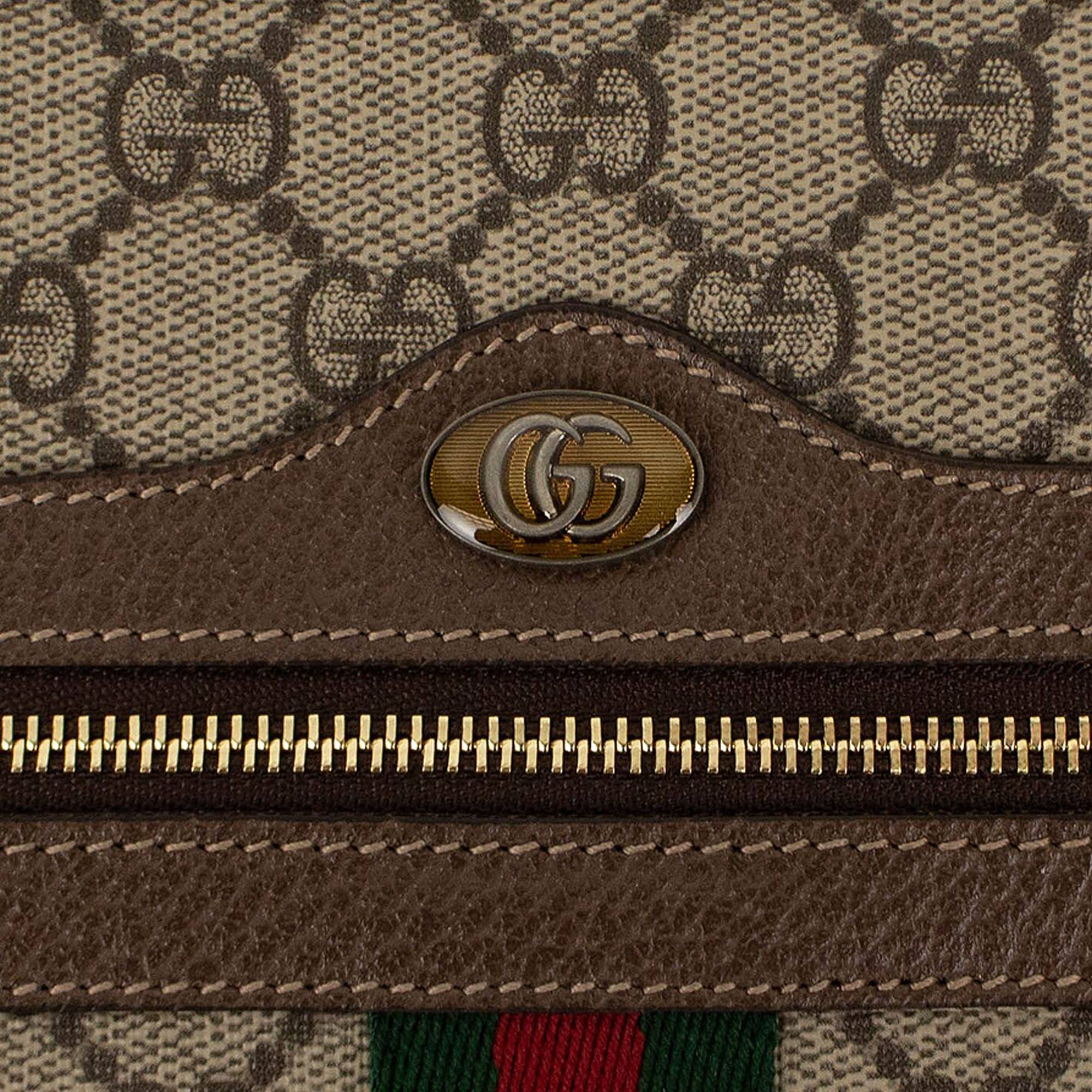 Gucci Ophidia GG Supreme Pouch Bag 'Beige' - 3