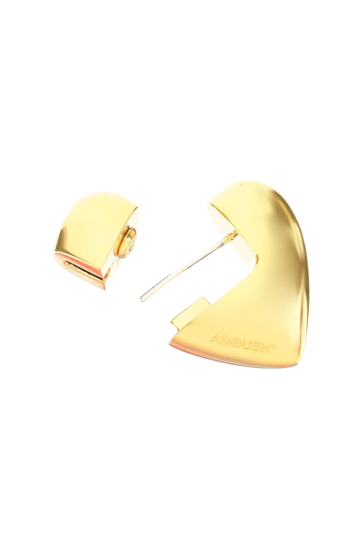 SMALL SOLID HEART EARRINGS - 3