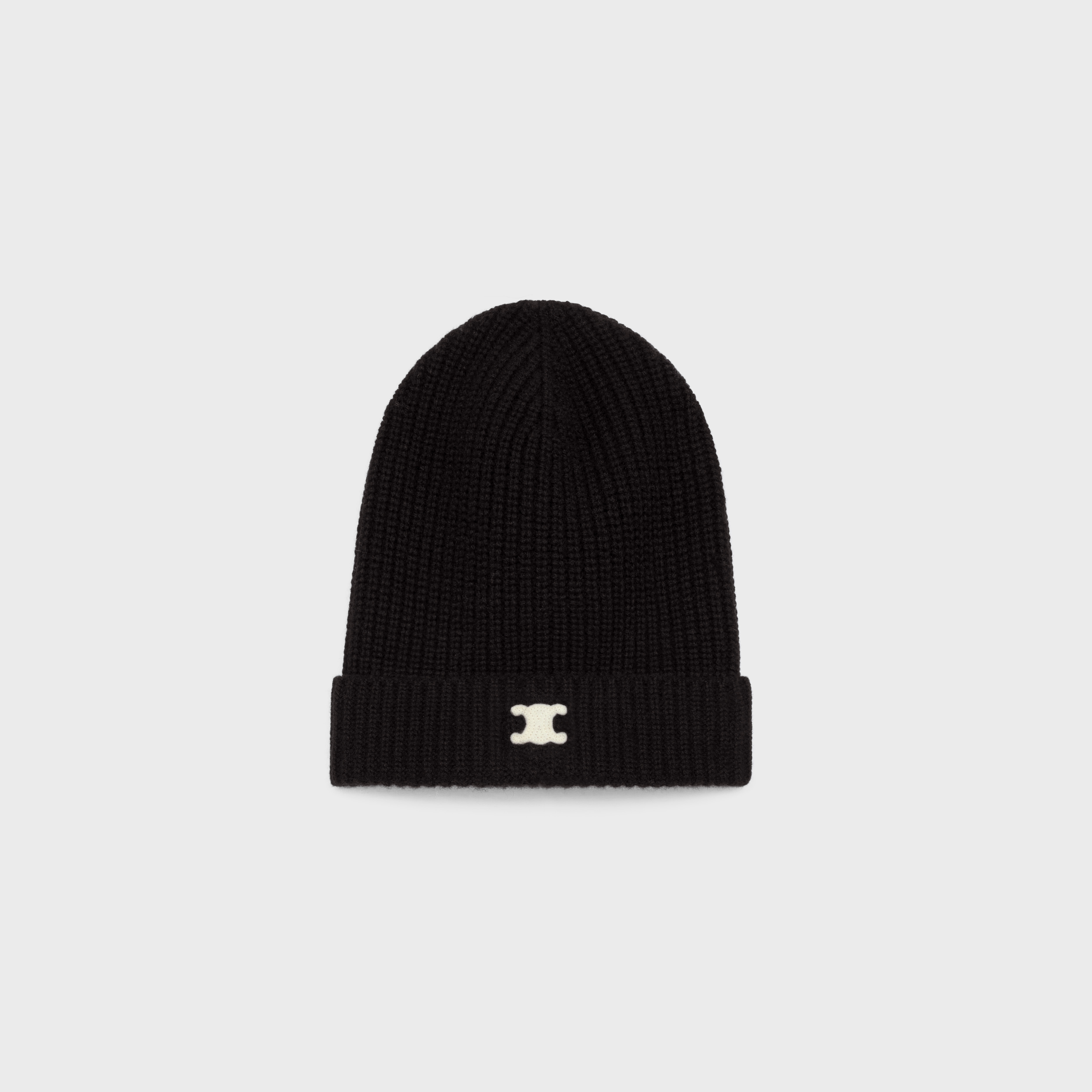 triomphe beanie in heritage cashmere - 1