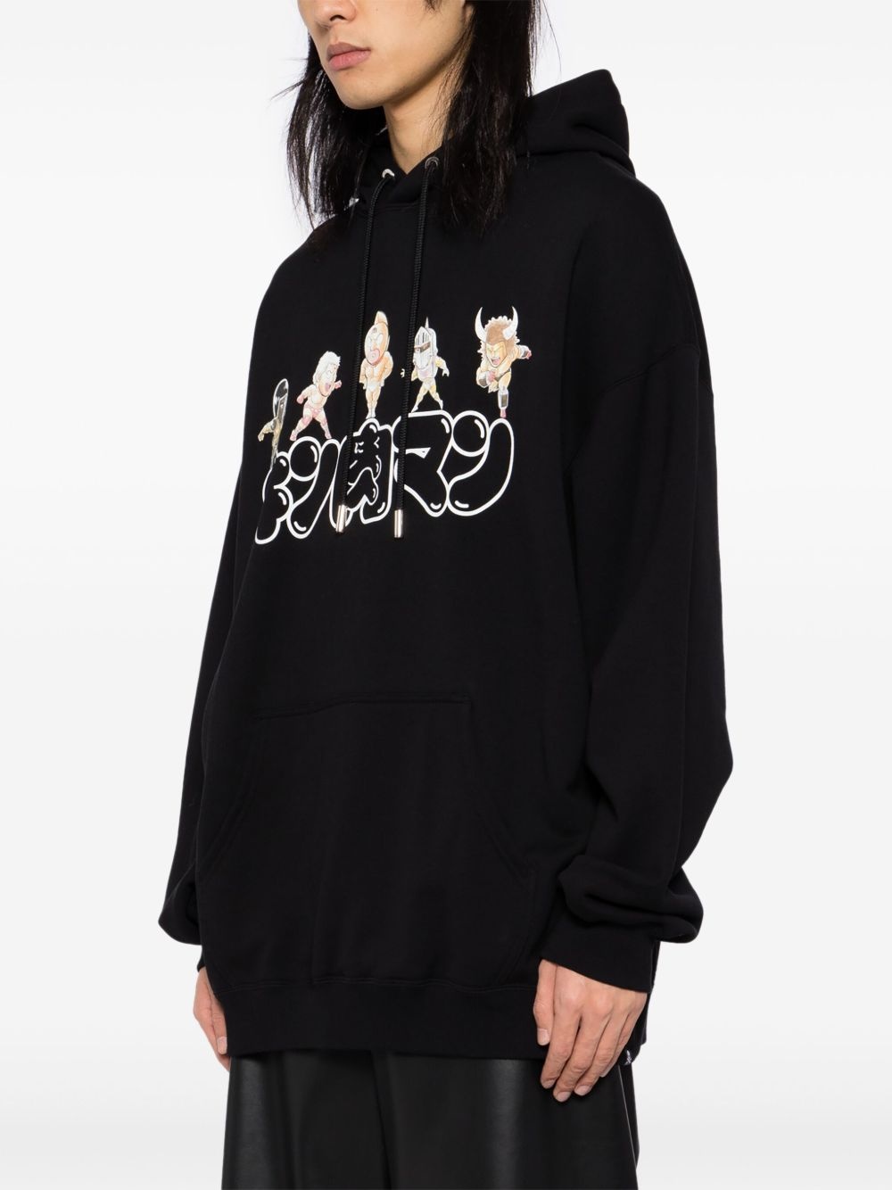x Kinniku Man logo-print hoodies - 3
