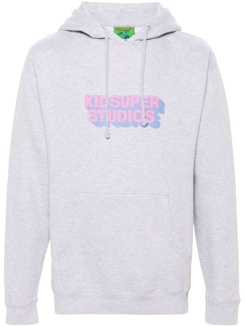 logo-print hoodie 1