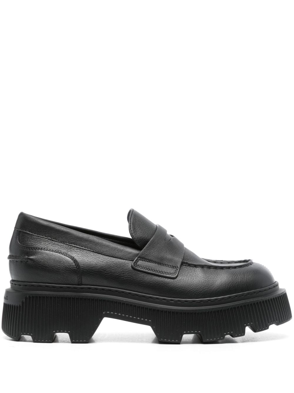 leather loafers - 1