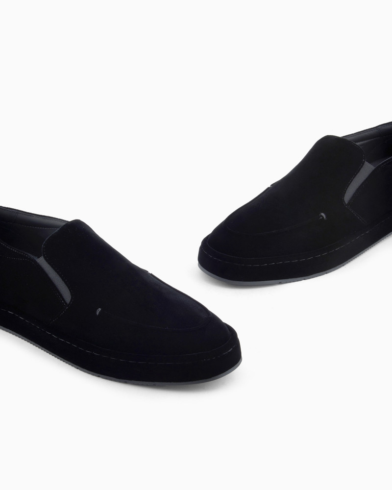 GIORGIO’S VELVET SLIP-ONS 5