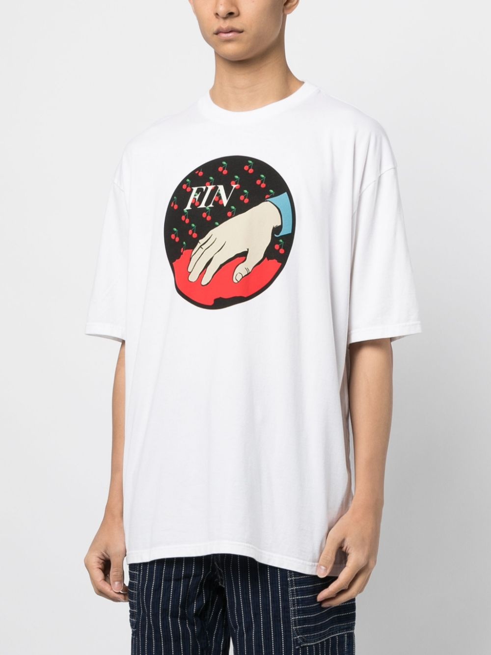 graphic-print cotton T-shirt - 3