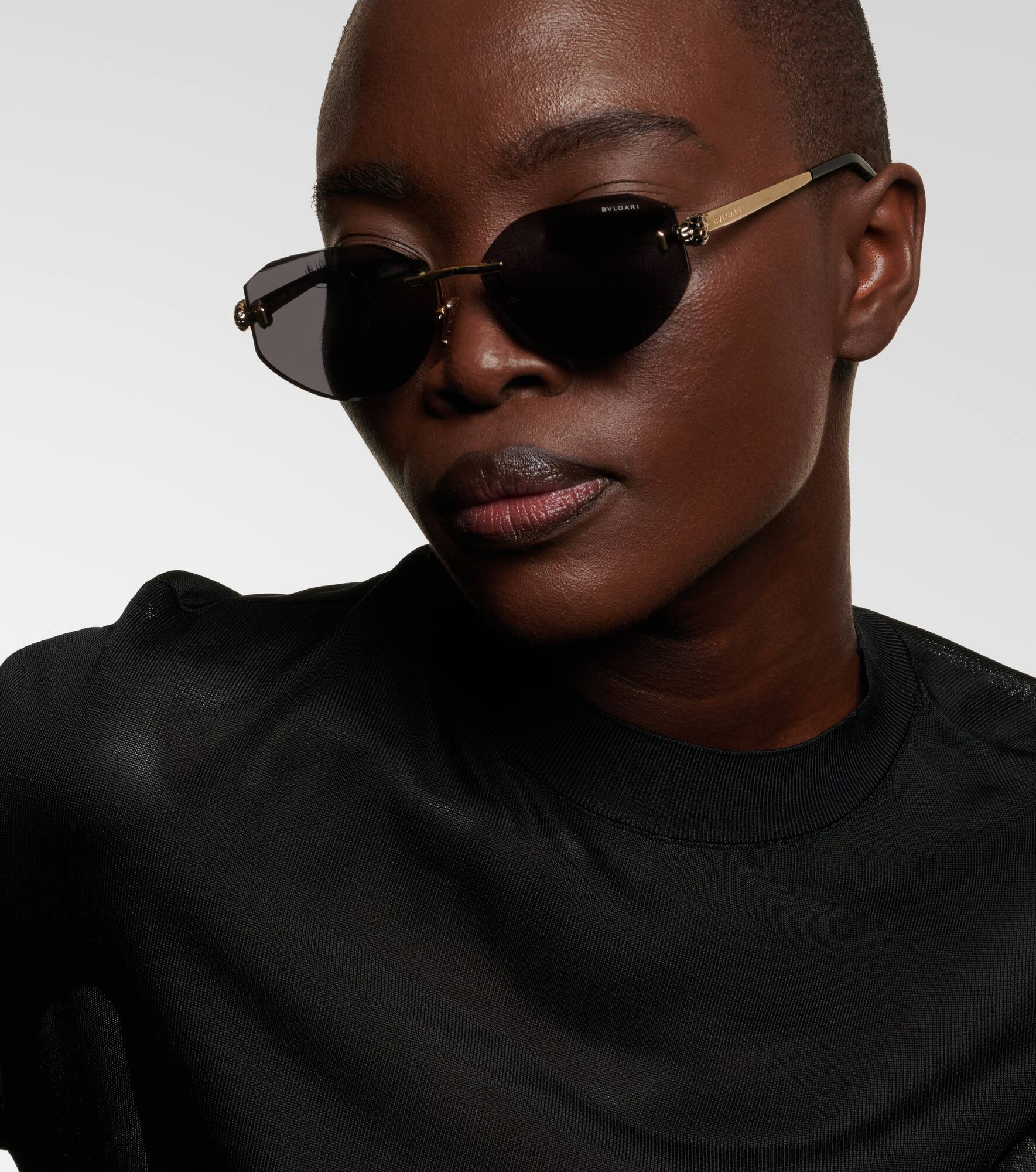 Serpenti Forever oval sunglasses - 5