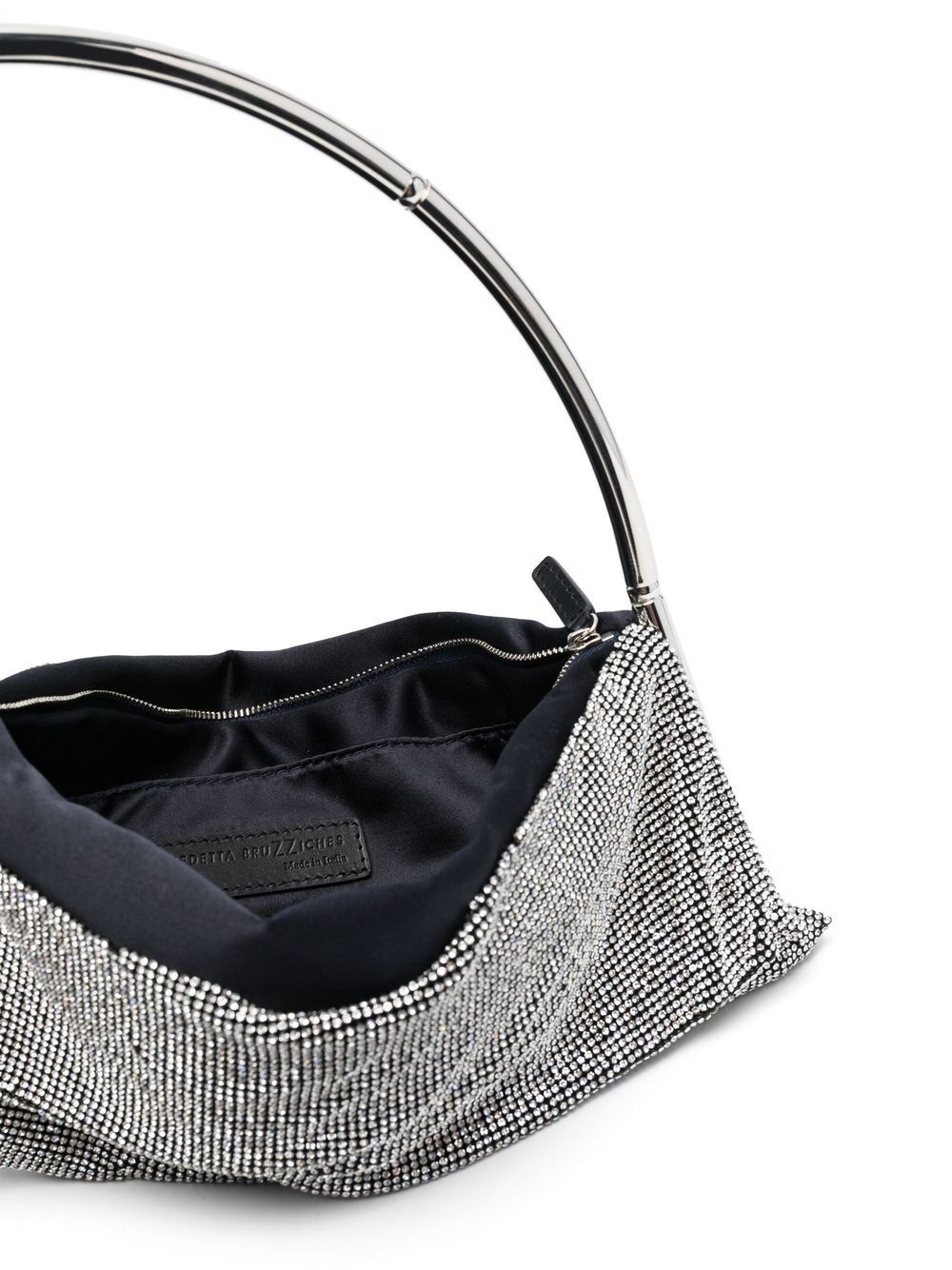 crystal-embellished shoulder bag - 5