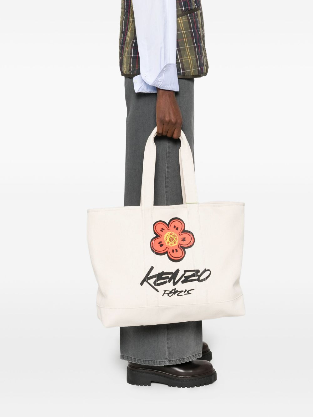 x Futura 2000 Kenzo Utility Boke flower-print tote bag - 2