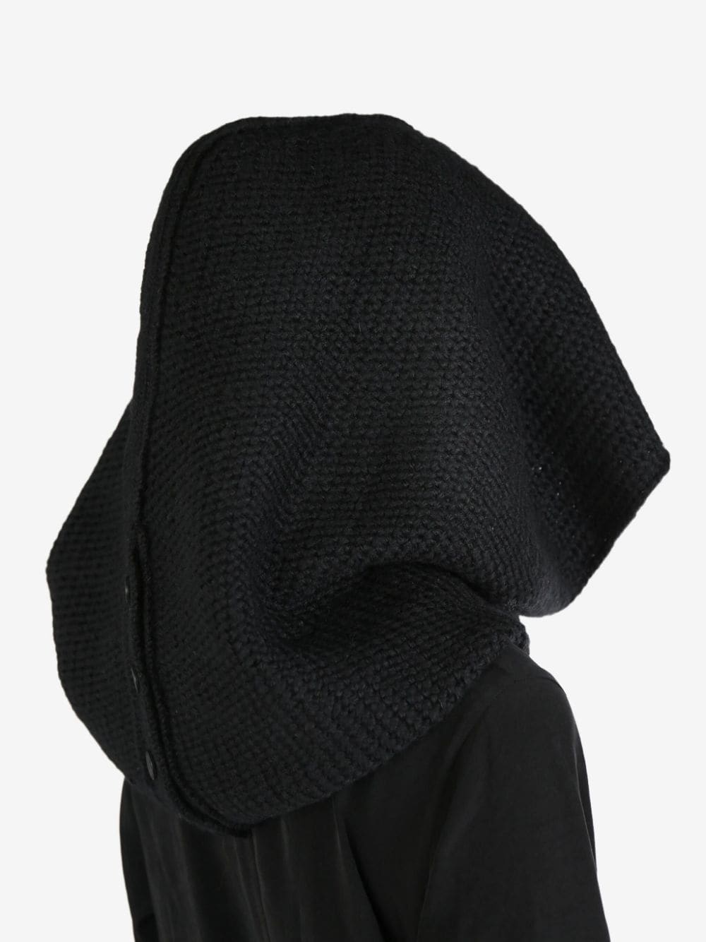 button-up hooded warmer - 3