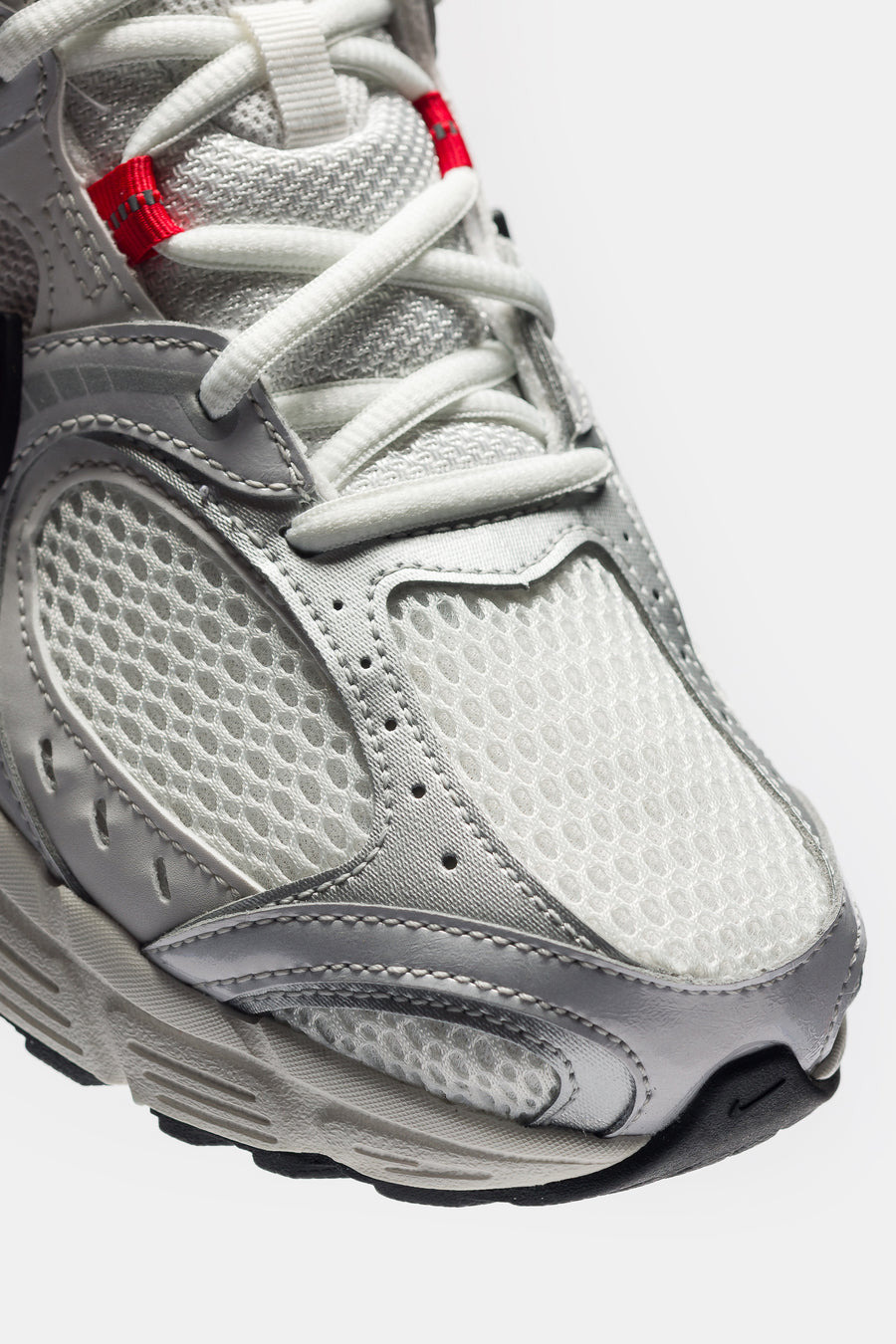 V5 RNR Sneaker in Summit White/Fire Red/Platinum Tint - 6