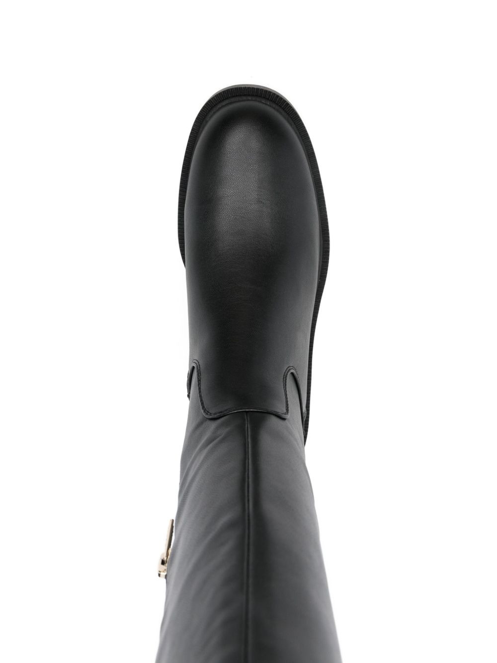 zip-up knee-high  boots - 4