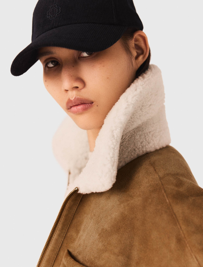Reversible shearling coat 8