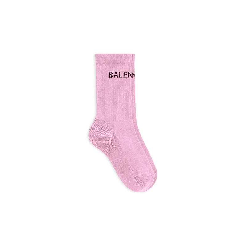 Women's Balenciaga Socks in Pink 1