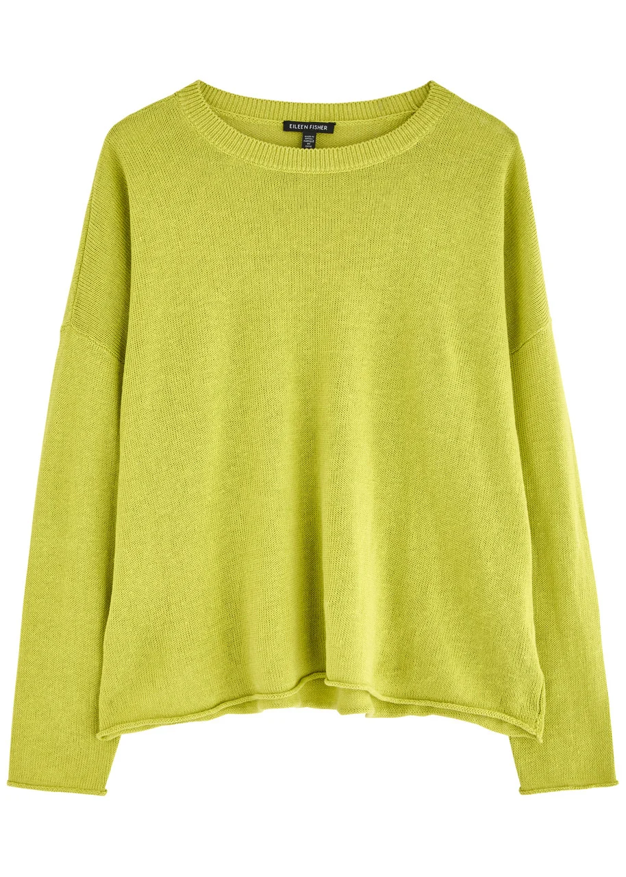 Eileen Fisher Linen-blend Jumper - 1
