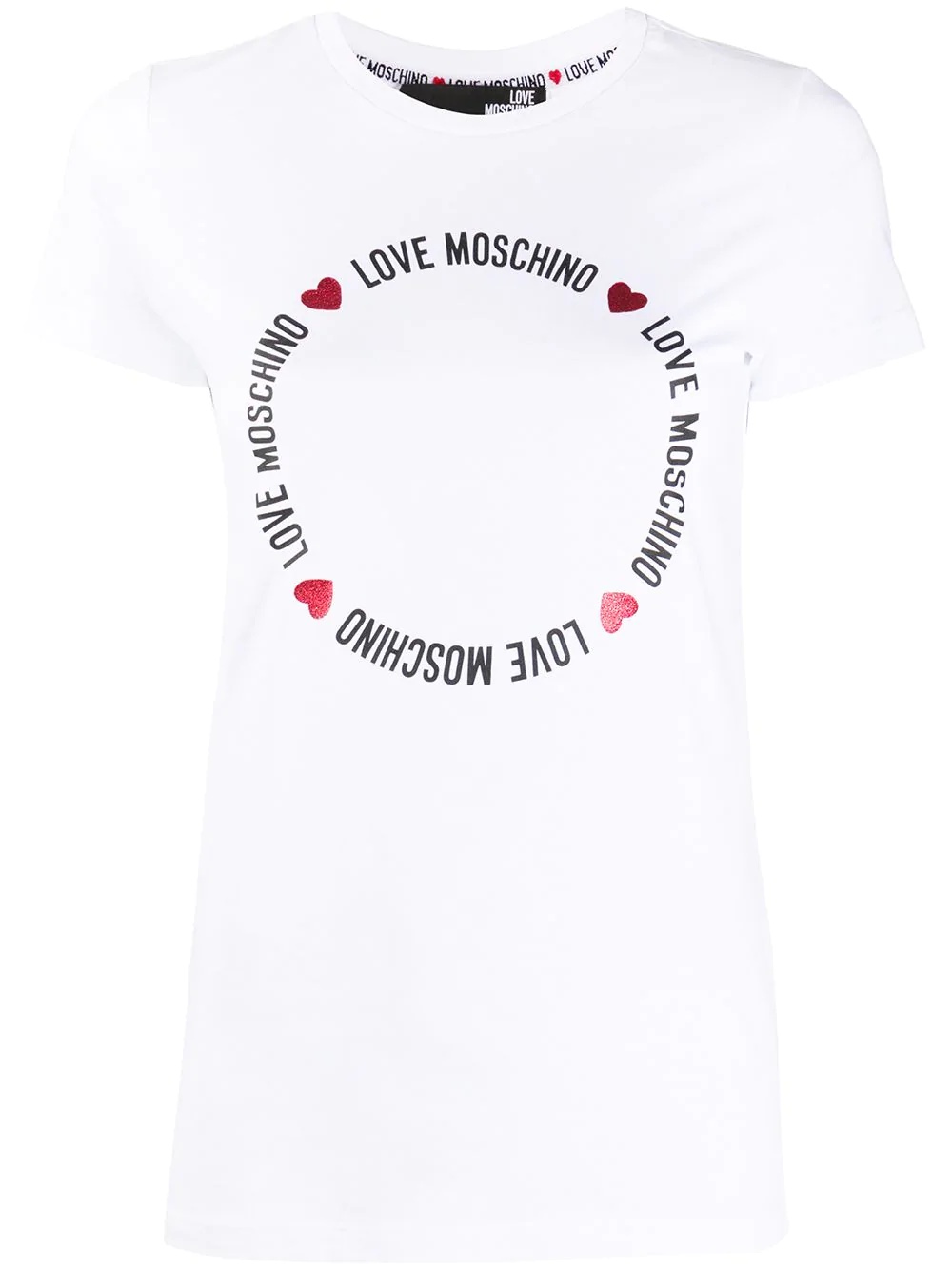 Round Lettering logo T-shirt - 1