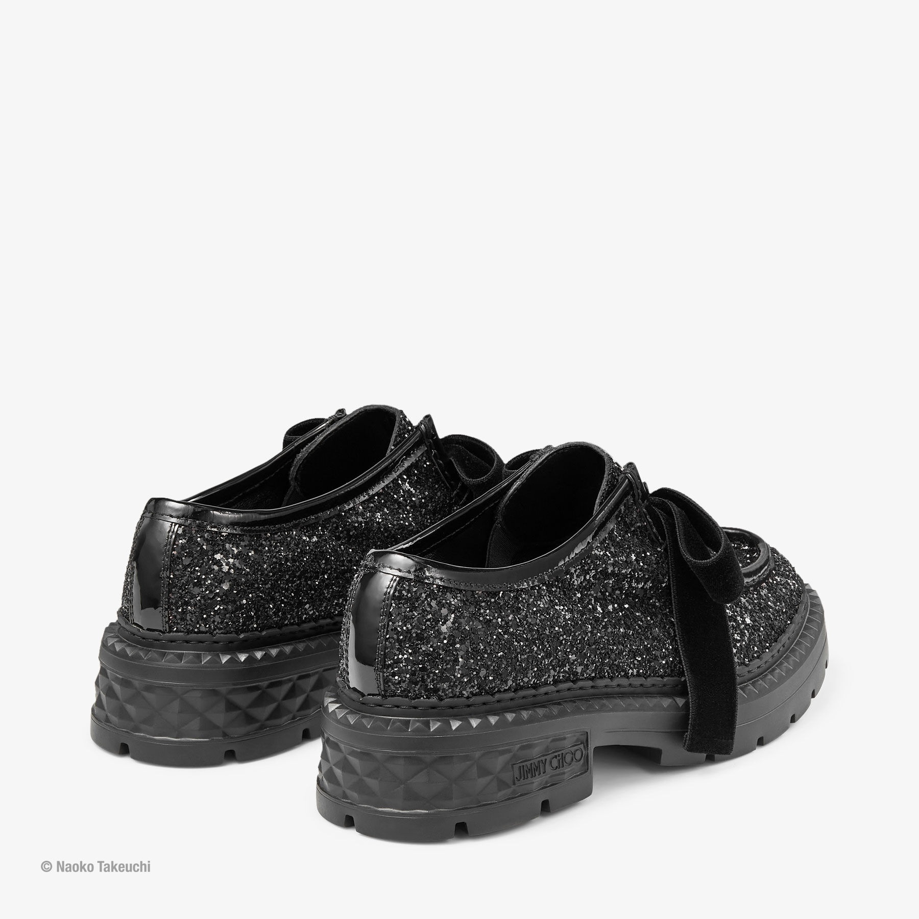 Luna Marlow Moccasin
Black Glitter Loafers - 5