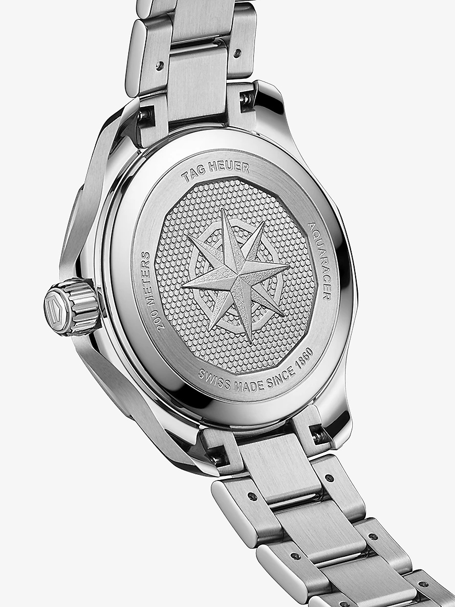 WBP1315.BA0005 Aquaracer Professional 200 Solargraph stainless-steel quartz watch - 3