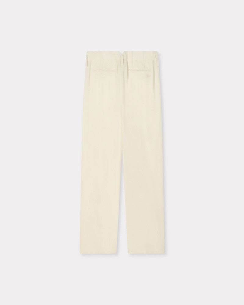 KENZO Pleated pants in virgin wool outlook