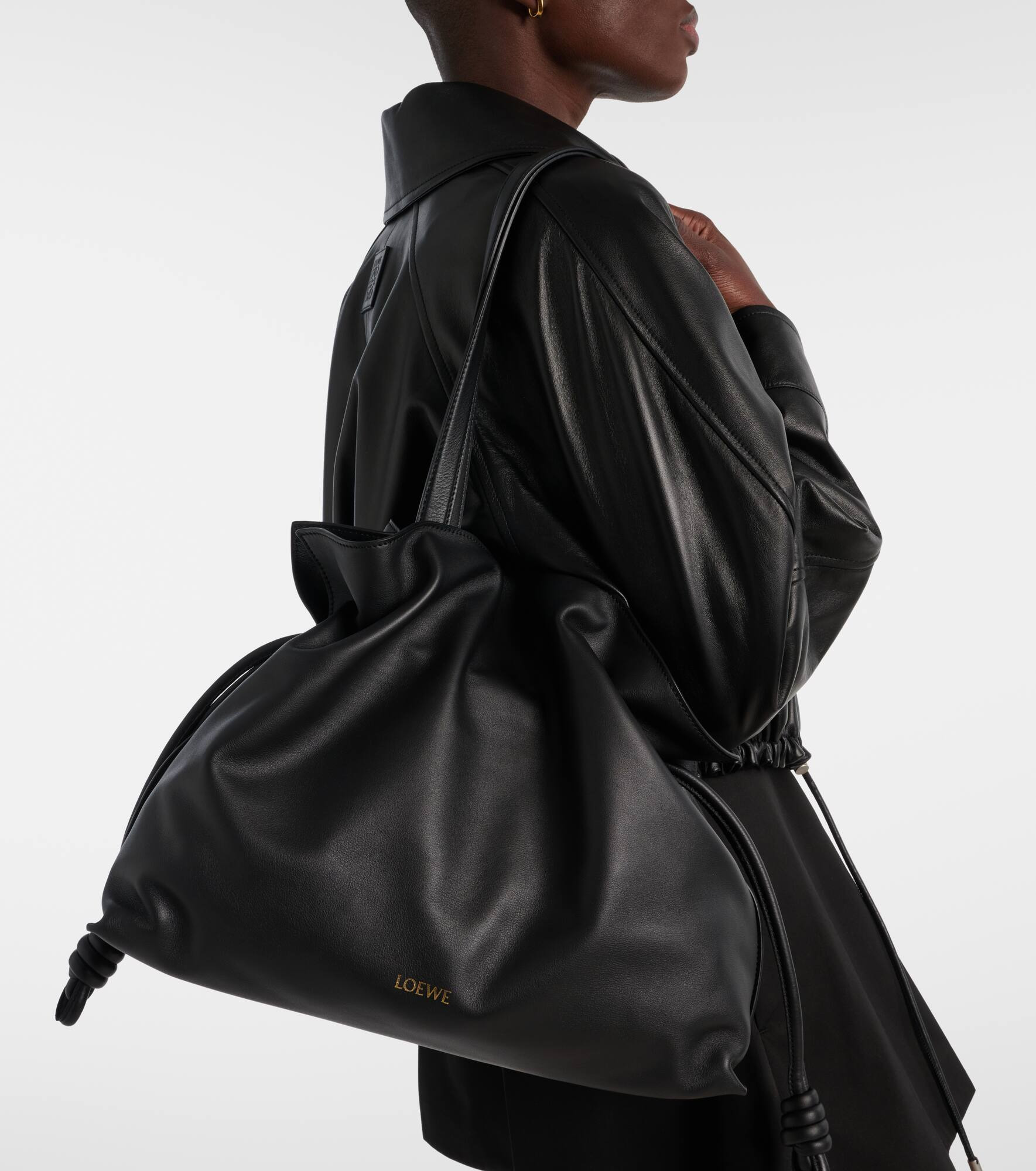 Flamenco Large leather clutch - 2