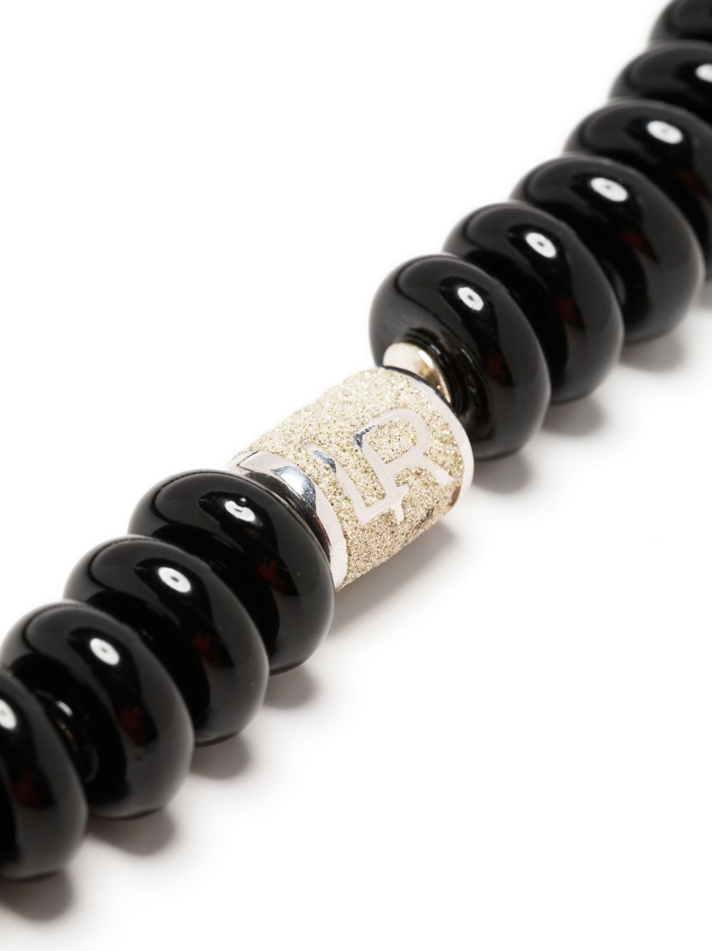 beaded sterling silver necklace - 2