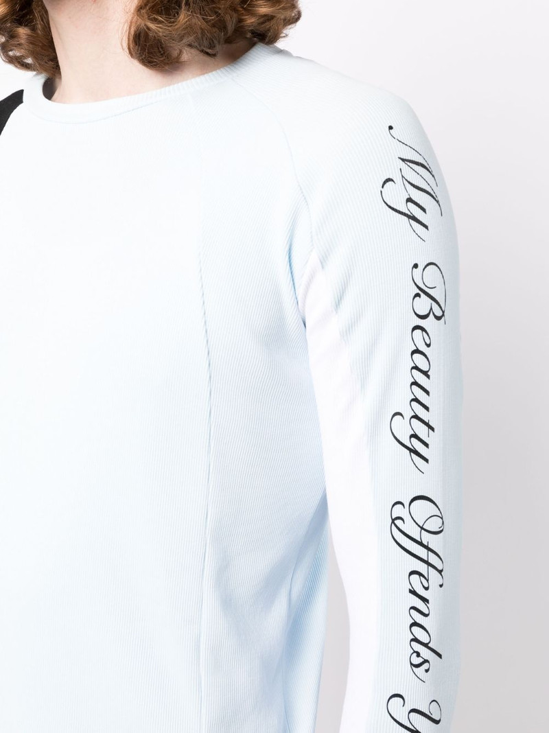 logo-print long-sleeve T-shirt 5
