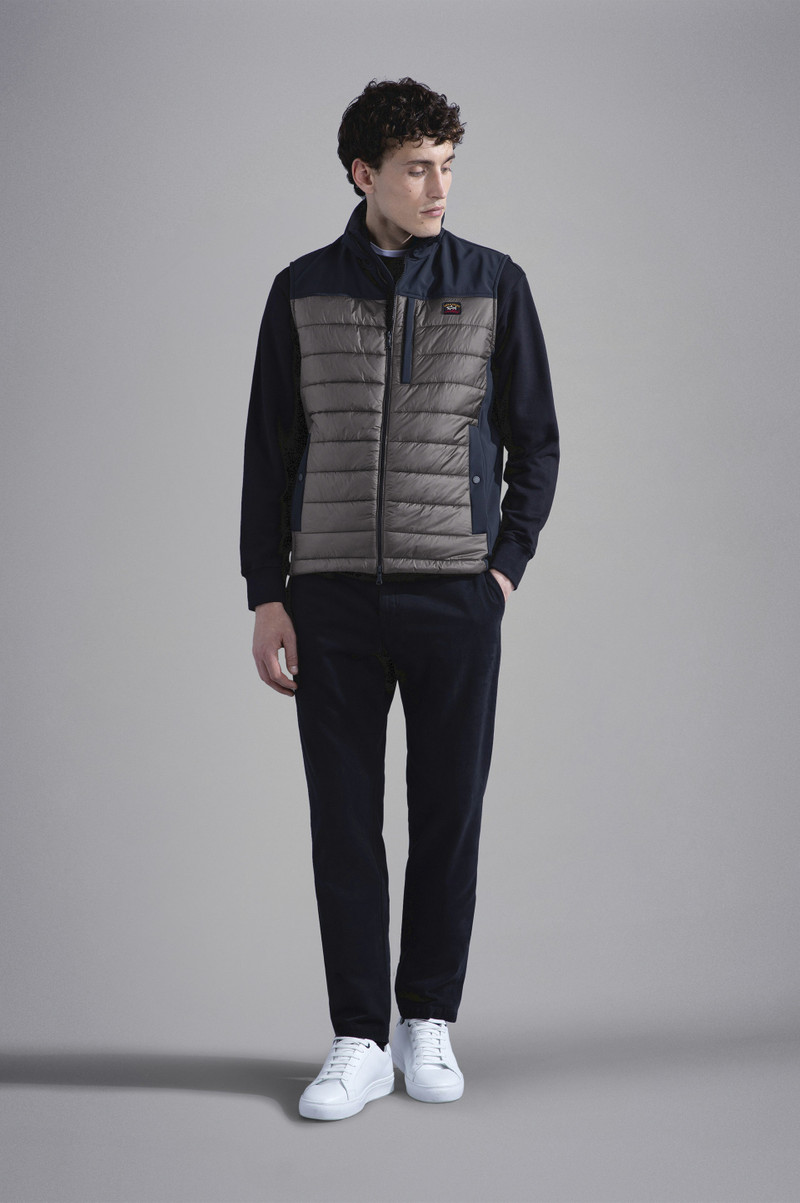 Paul & Shark SAVE THE SEA RE-SHARK SHELL HYBRID VEST outlook